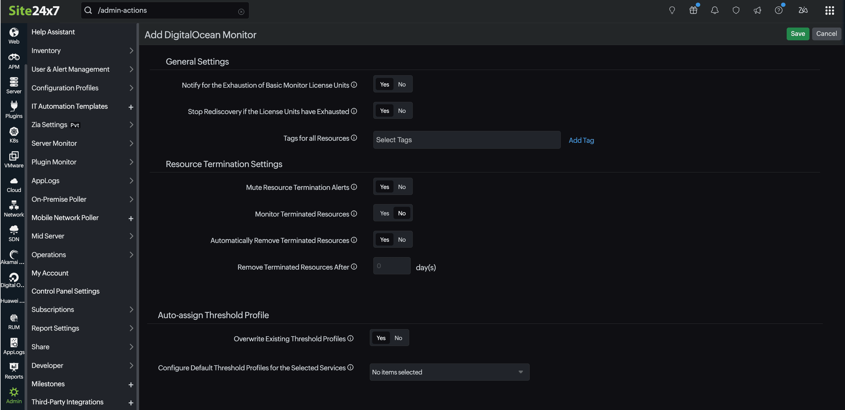 General Settings