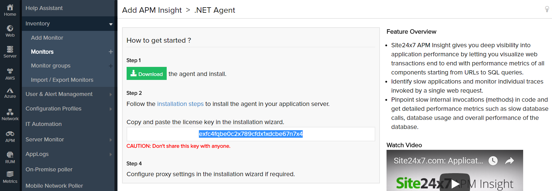 azure-ins-steptwo License key