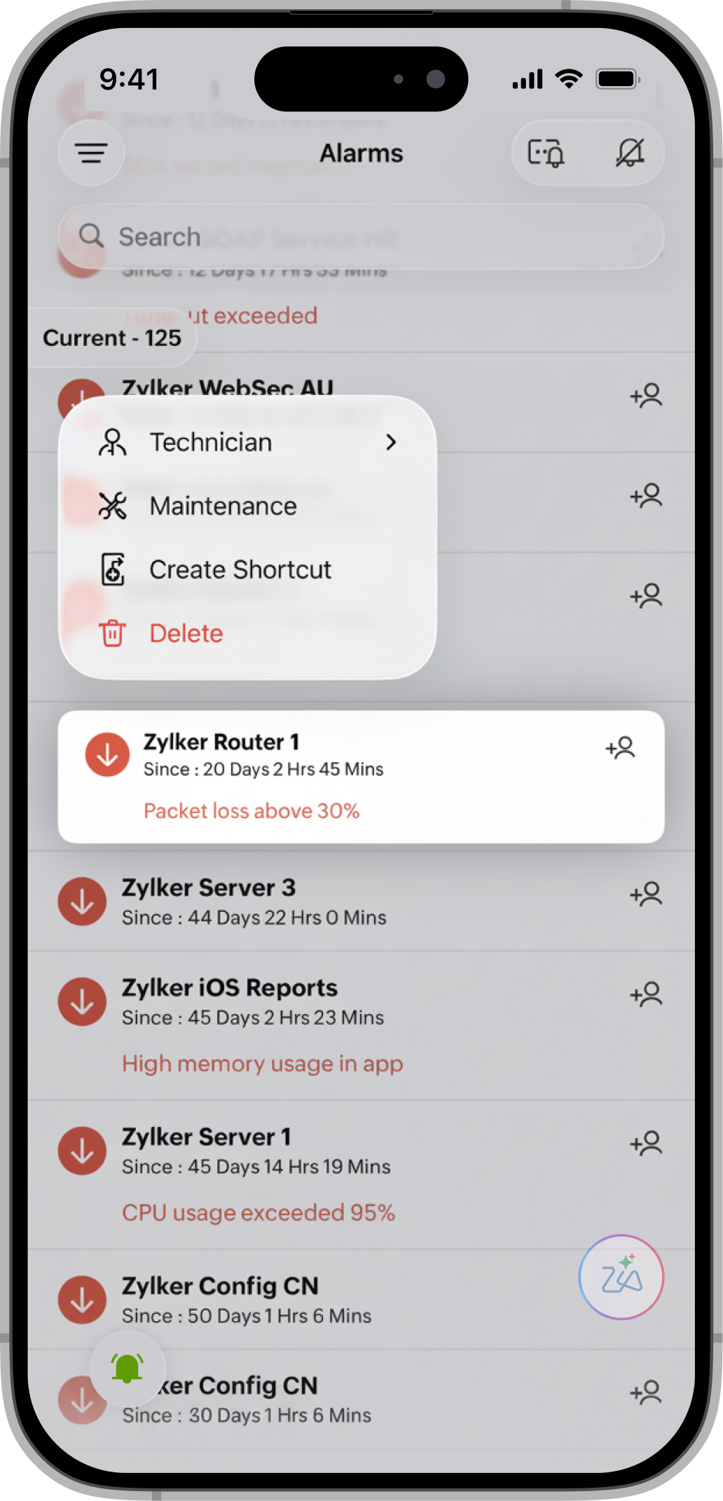 iOS Alarms Options