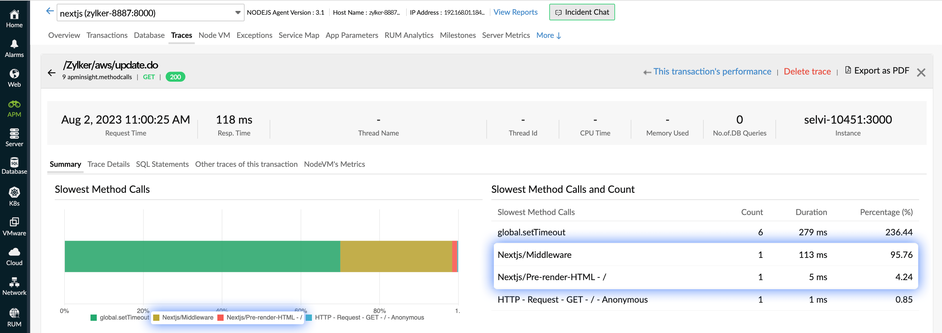 nextjs-metrics Next.js metrics