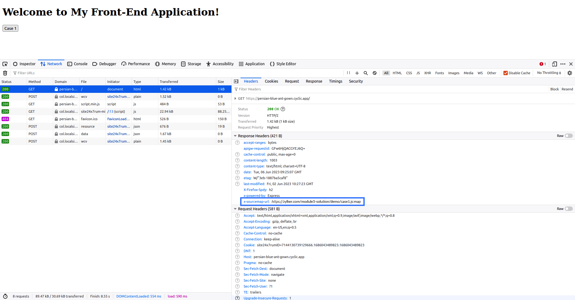 no-sourcemap-specified Sourcemap path specified in the header