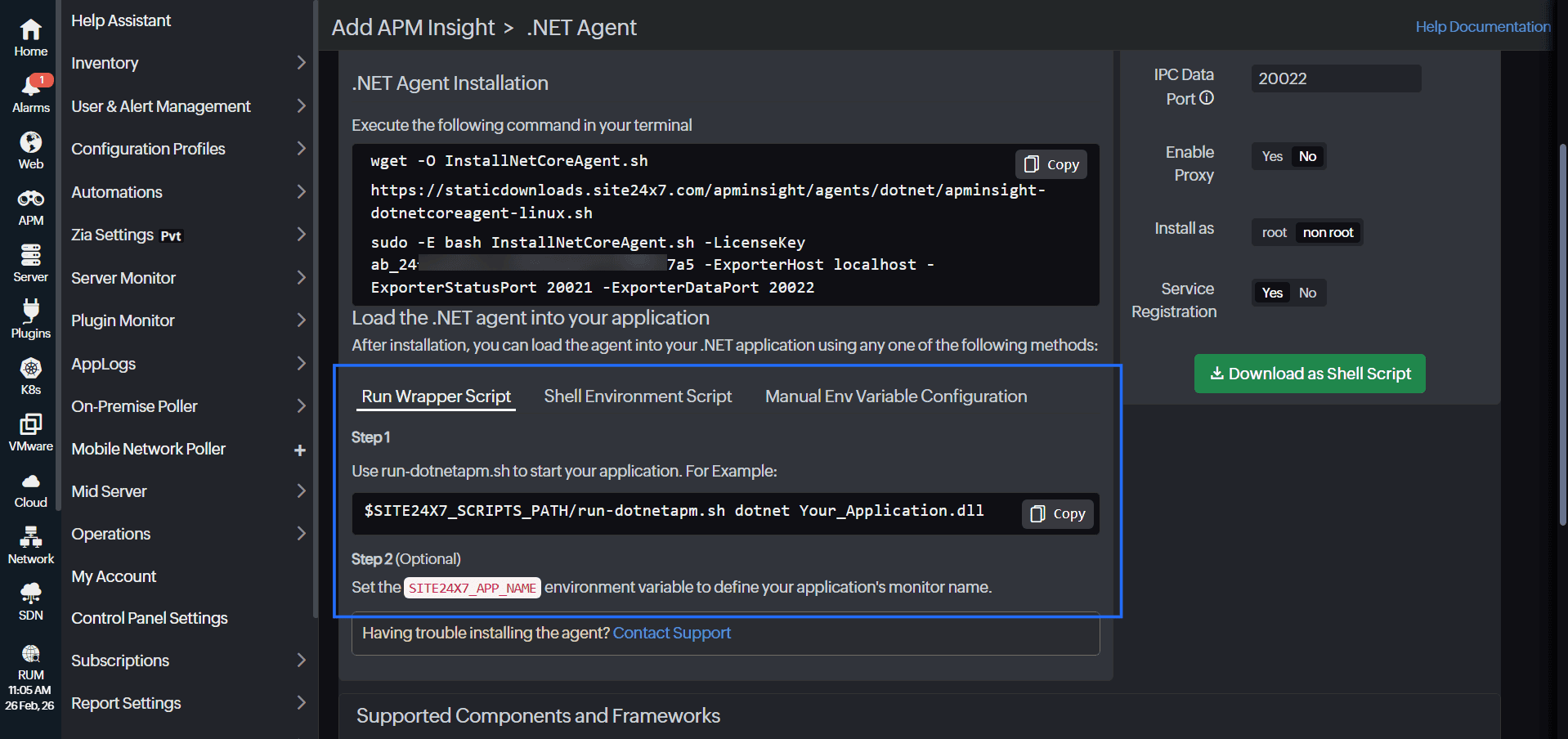 Run Wrapper Script