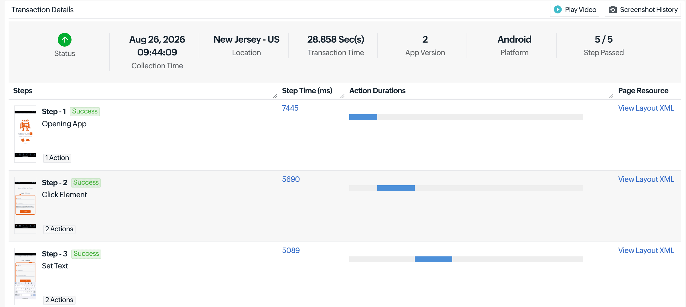 Transaction Details
